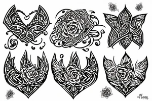 Diamond tattoo idea