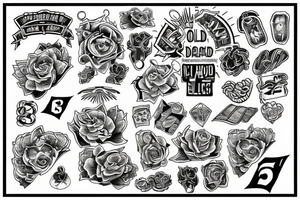 Diamond tattoo idea