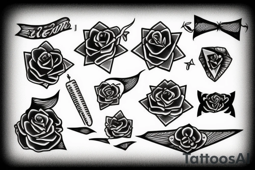 Diamond tattoo idea