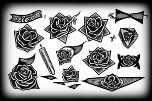 Diamond tattoo idea