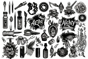 Alchemy tattoo idea