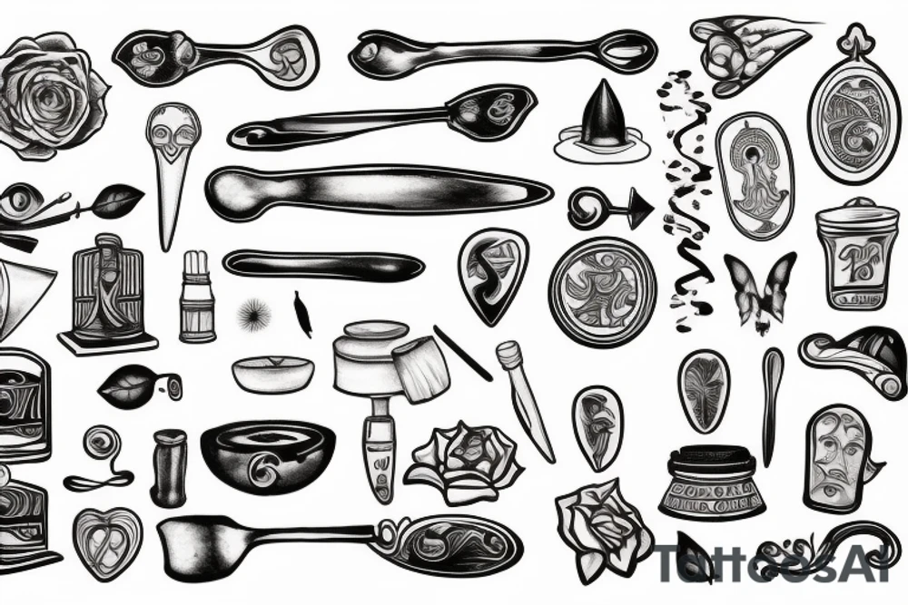 Spoon tattoo idea