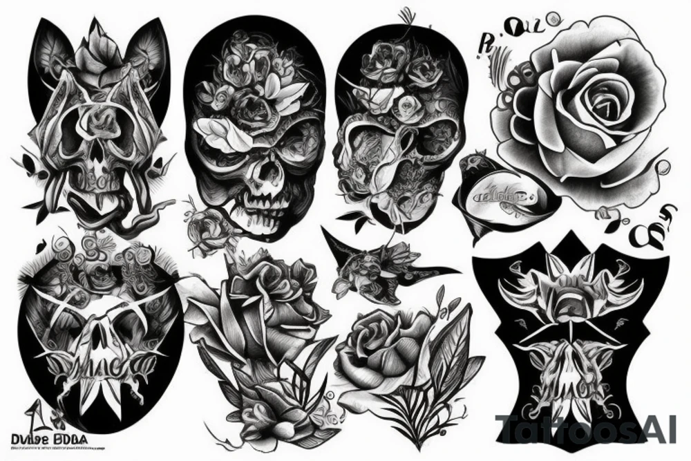 Cuchara doblada tattoo idea