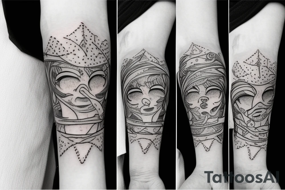 bent spoon tattoo idea