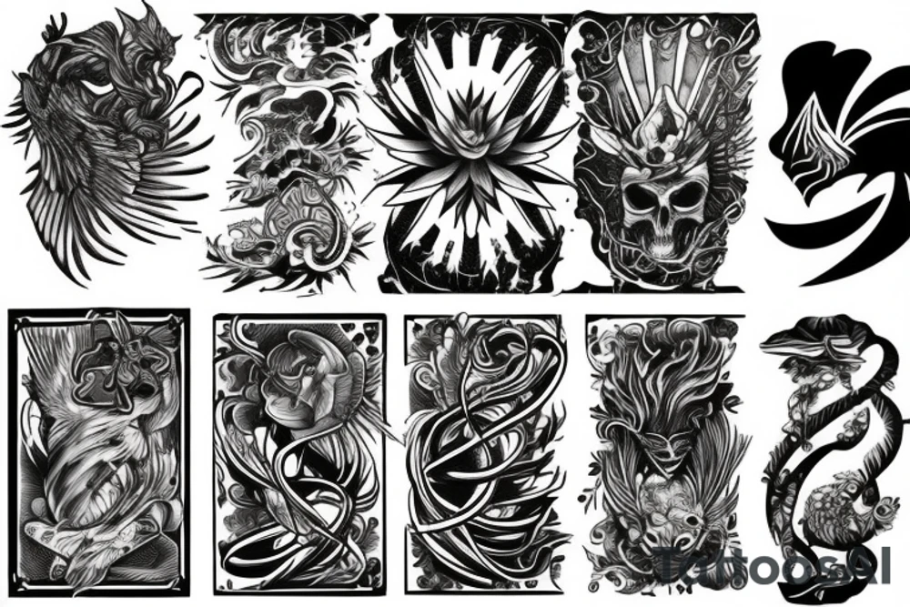 Phoenix tattoo idea