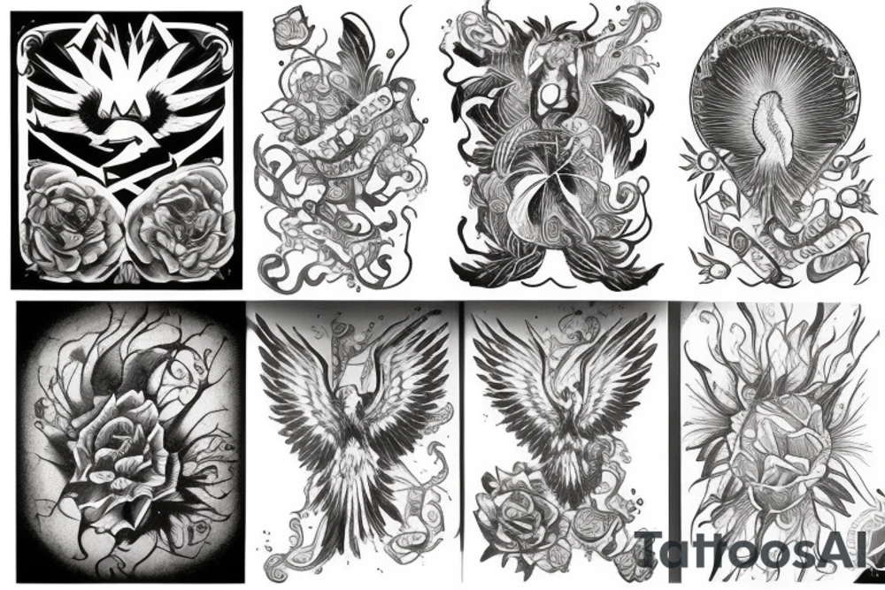 Phoenix tattoo idea