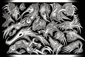 Phoenix tattoo idea
