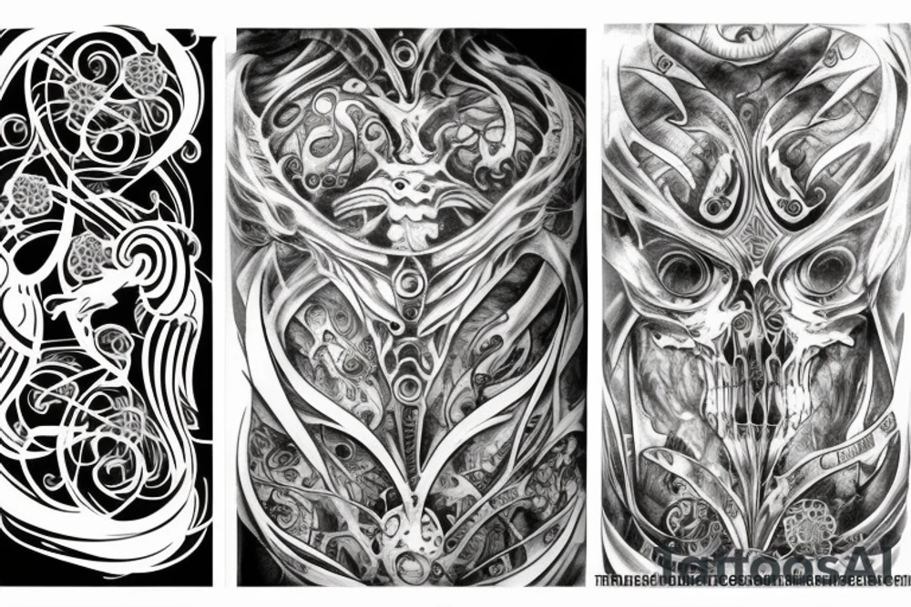 Phoenix tattoo idea