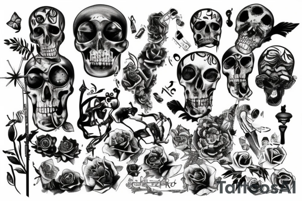Killer while tattoo idea