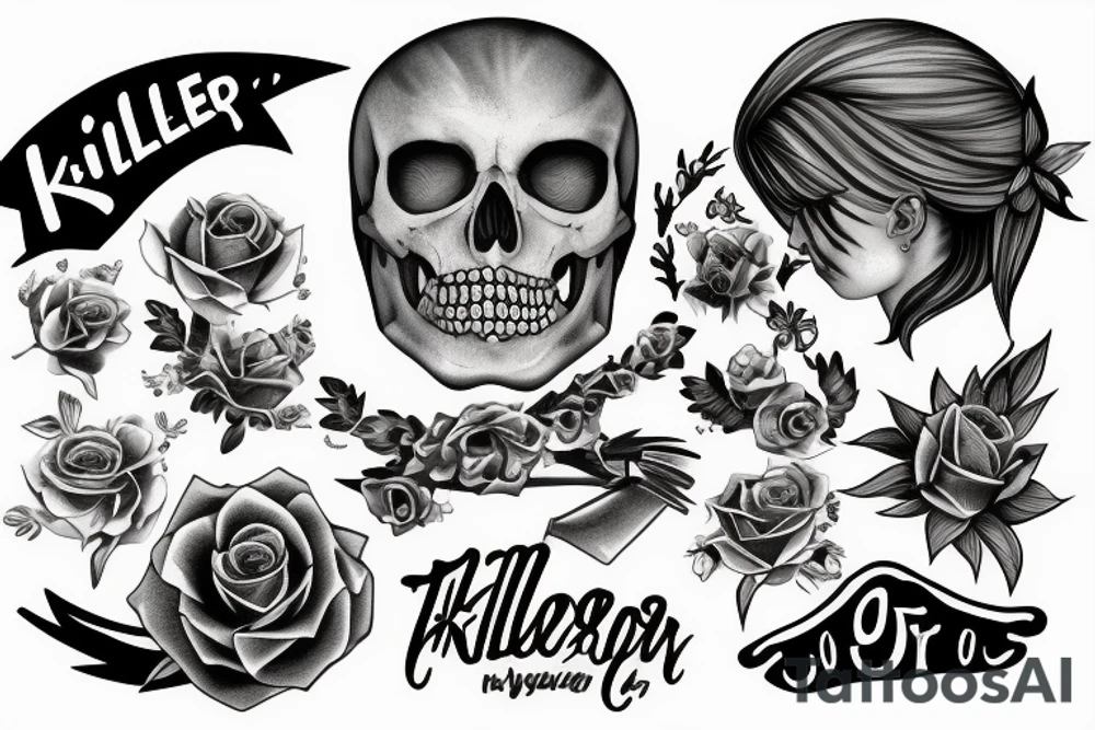 Killer while tattoo idea