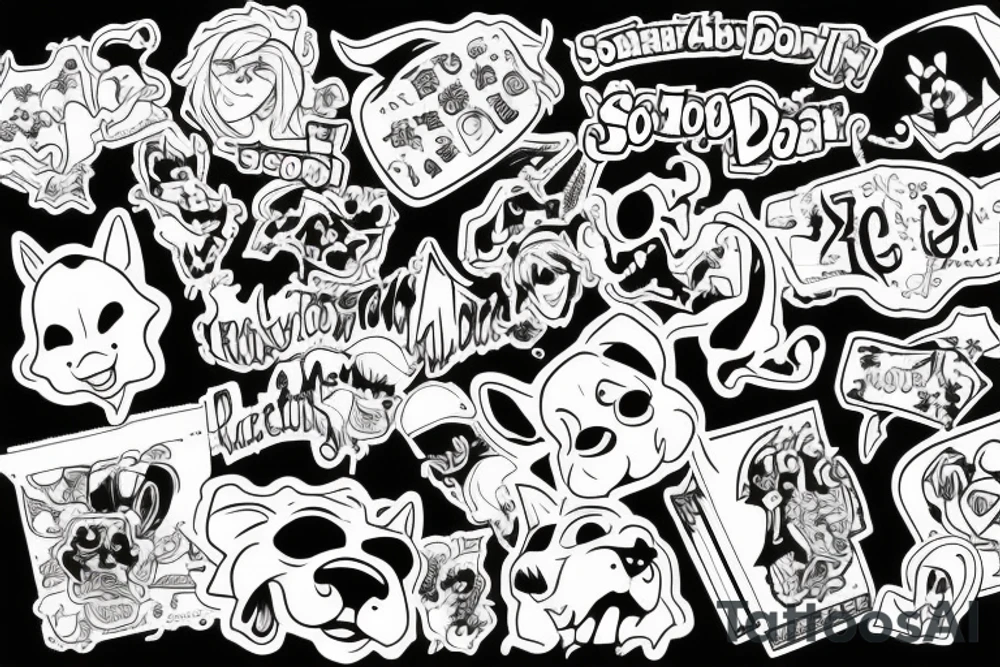 Scooby doo tattoo idea