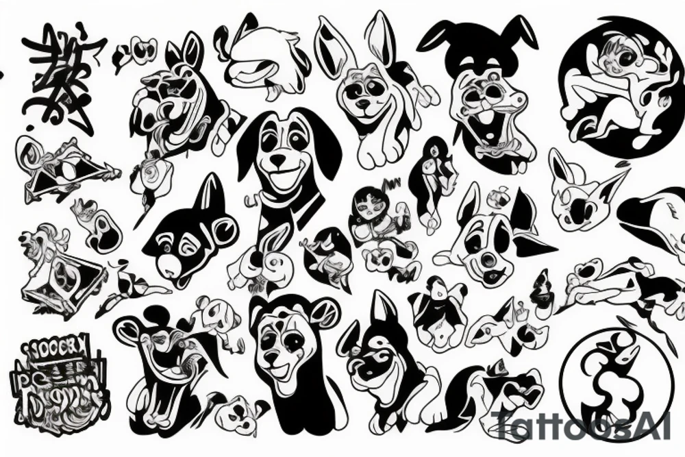 Scooby doo tattoo idea