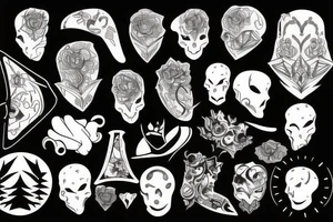 3 shadows tattoo idea