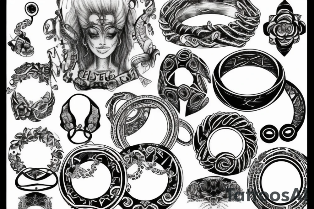 Three rings tattoo idea