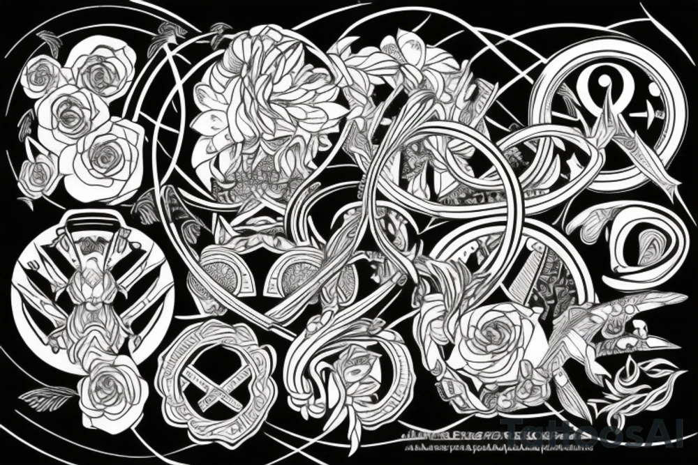 Three rings tattoo idea