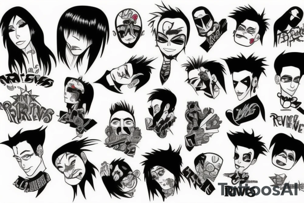 Falling in reverse tattoo idea