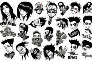 Falling in reverse tattoo idea
