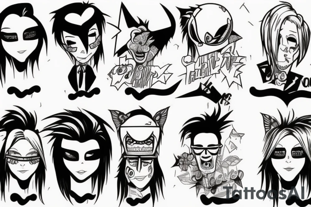 Falling in reverse tattoo idea