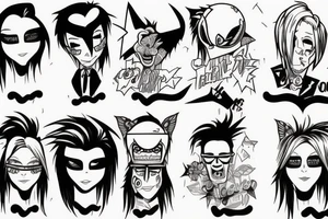 Falling in reverse tattoo idea