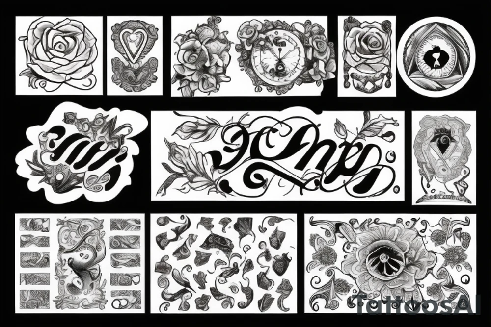 Number three tattoo idea