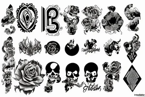 Number three tattoo idea