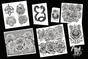 digit three tattoo idea