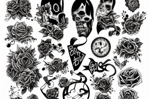 digit three tattoo idea