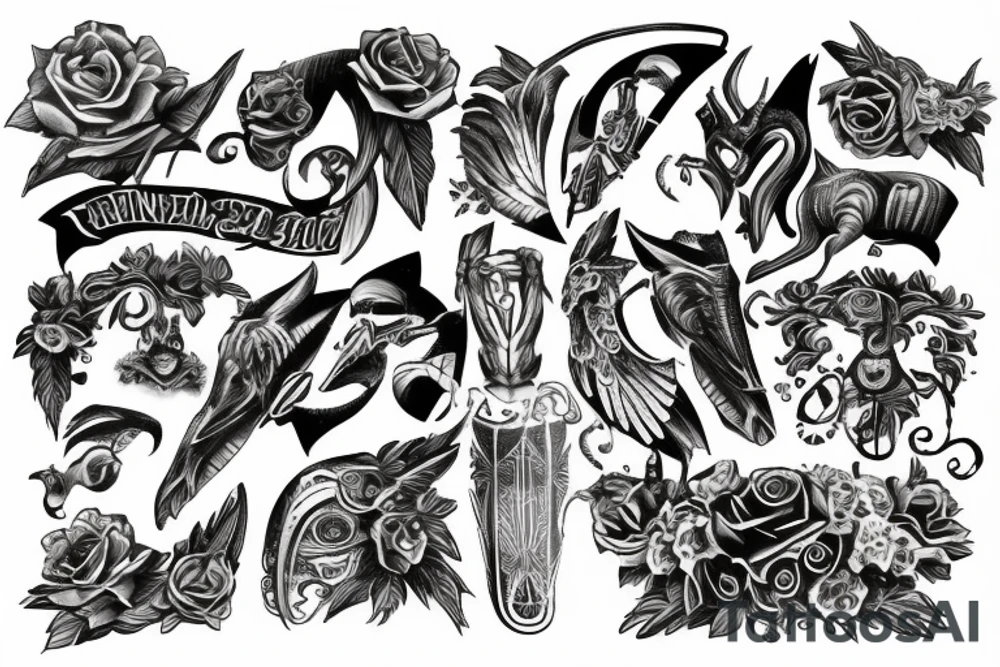 Roman
 three tattoo idea
