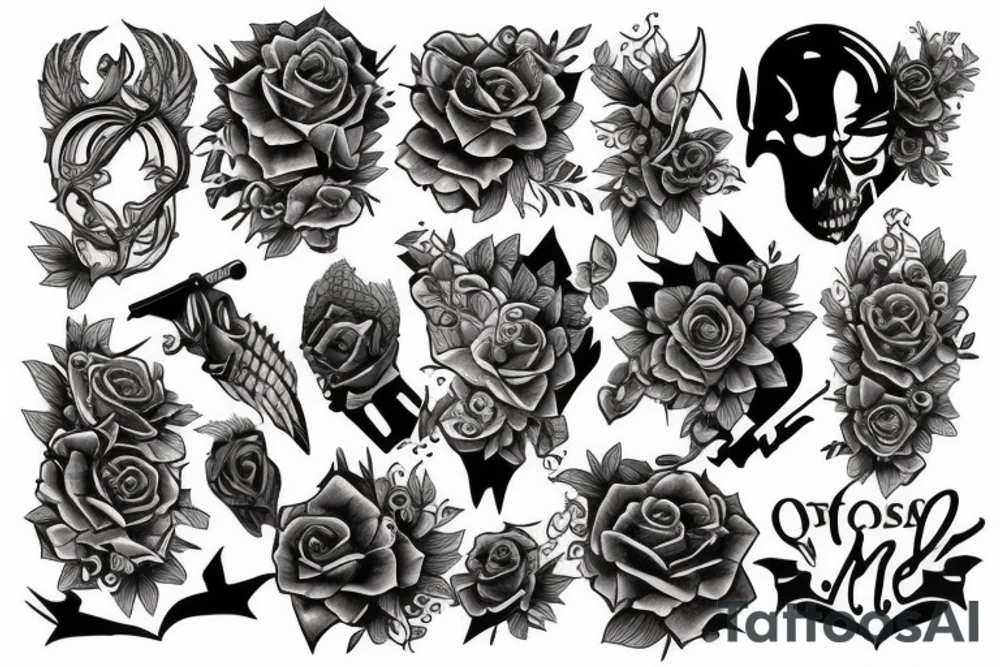 Armed tattoo idea