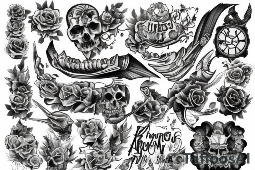 Armed tattoo idea