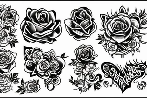 Nice sentence tattoo idea