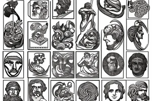 A greek philosopher tattoo idea