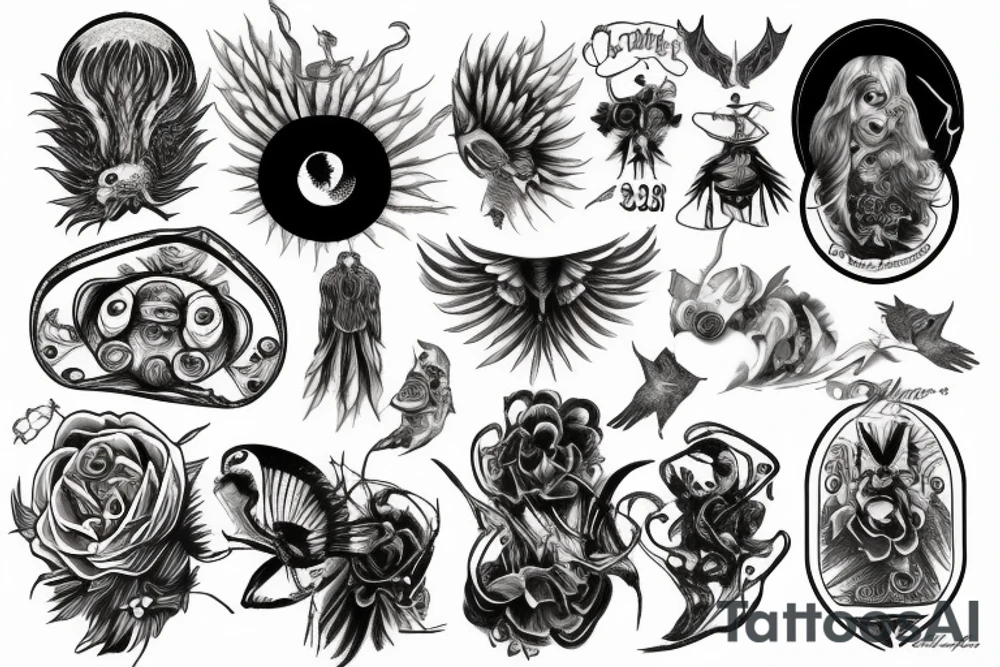 Psalm 23 tattoo idea