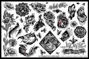 Lead me beside still water tattoo idea