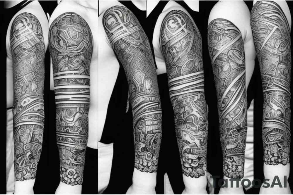 Human tattoo idea
