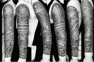 Human tattoo idea