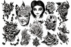 Human tattoo idea