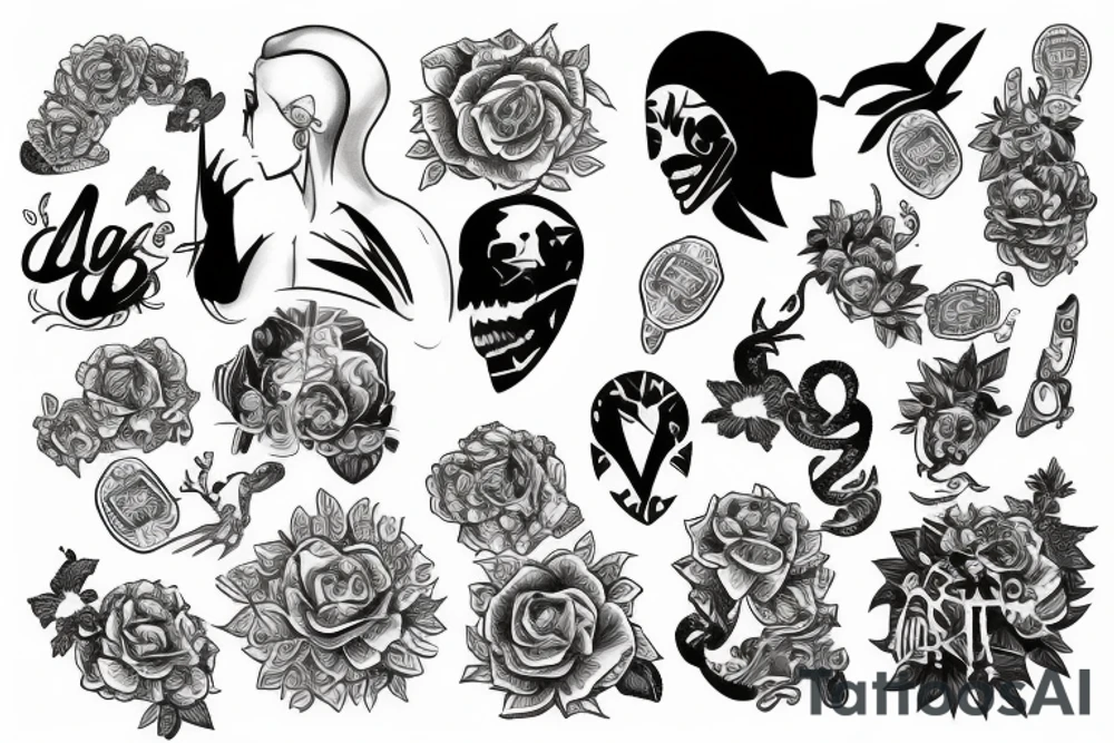 Money tattoo idea