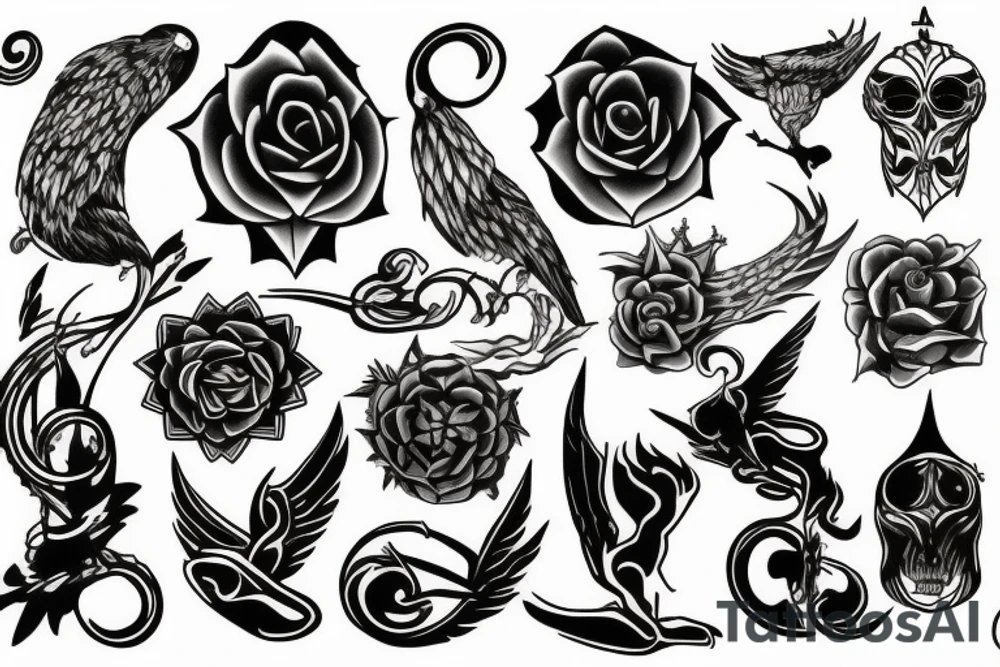 Pagan symbolism tattoo idea