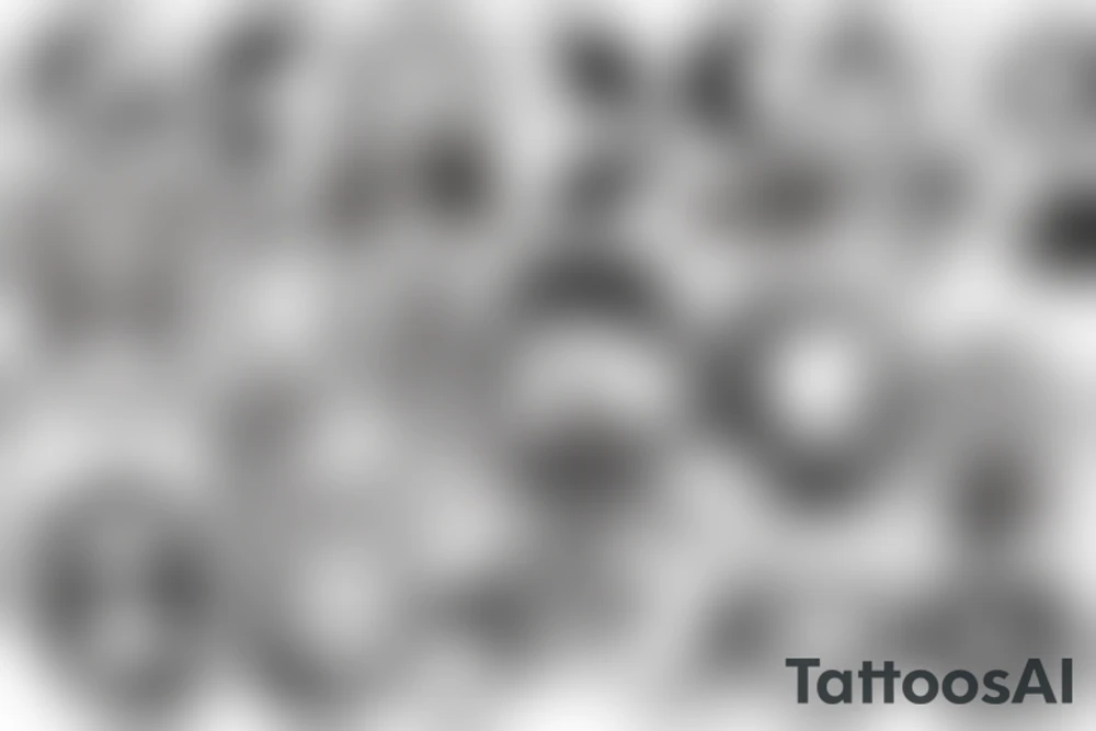 Wiccan symbolism tattoo idea