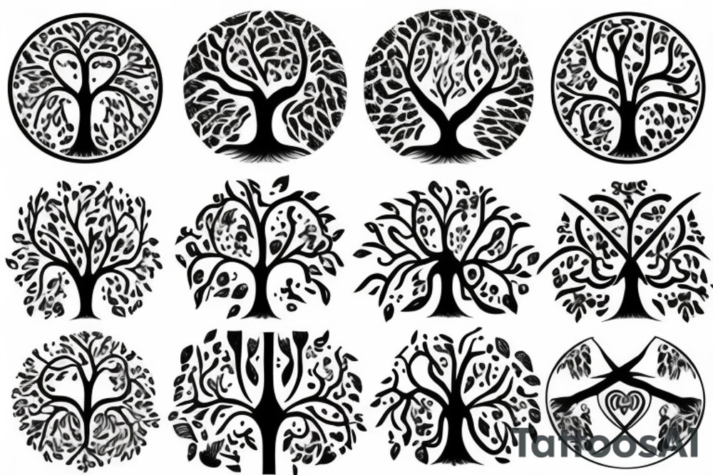tree of life tattoo idea