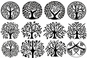 tree of life tattoo idea