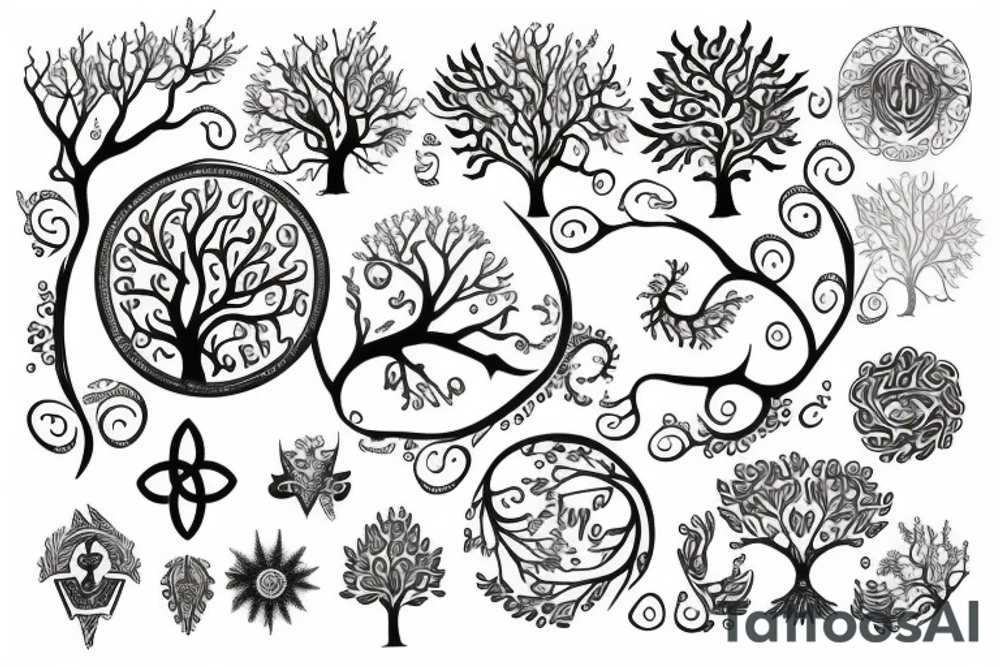 tree of life tattoo idea