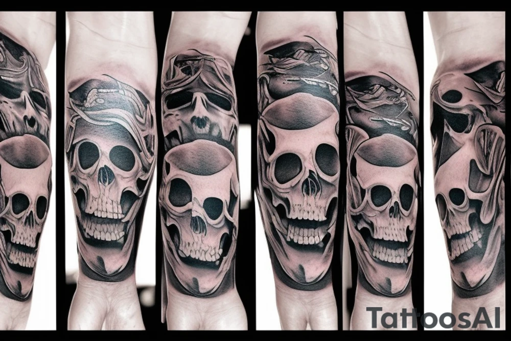 skull tattoo idea