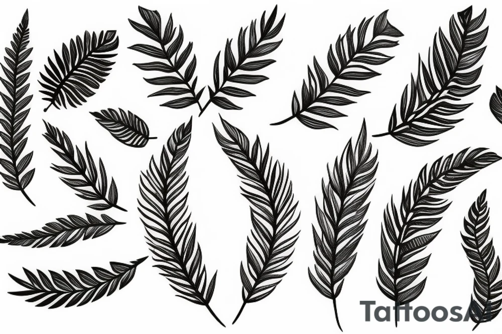 laurel leaf wreath tattoo idea