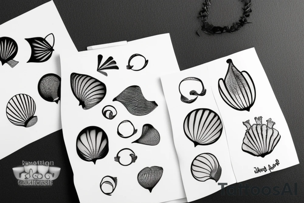 shell tattoo idea
