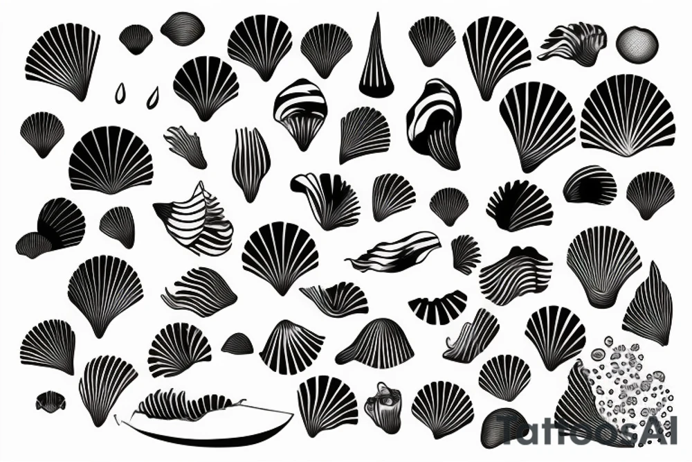 shell tattoo idea