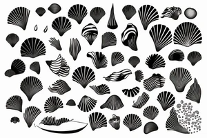 shell tattoo idea