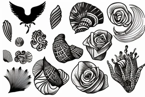 shell tattoo idea