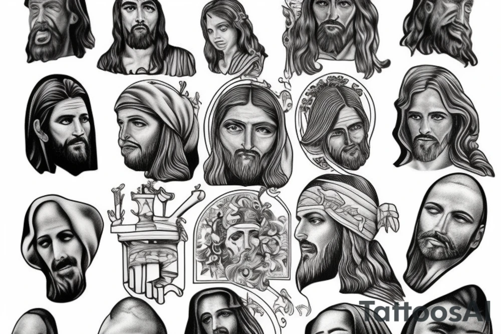 Jesus tattoo idea